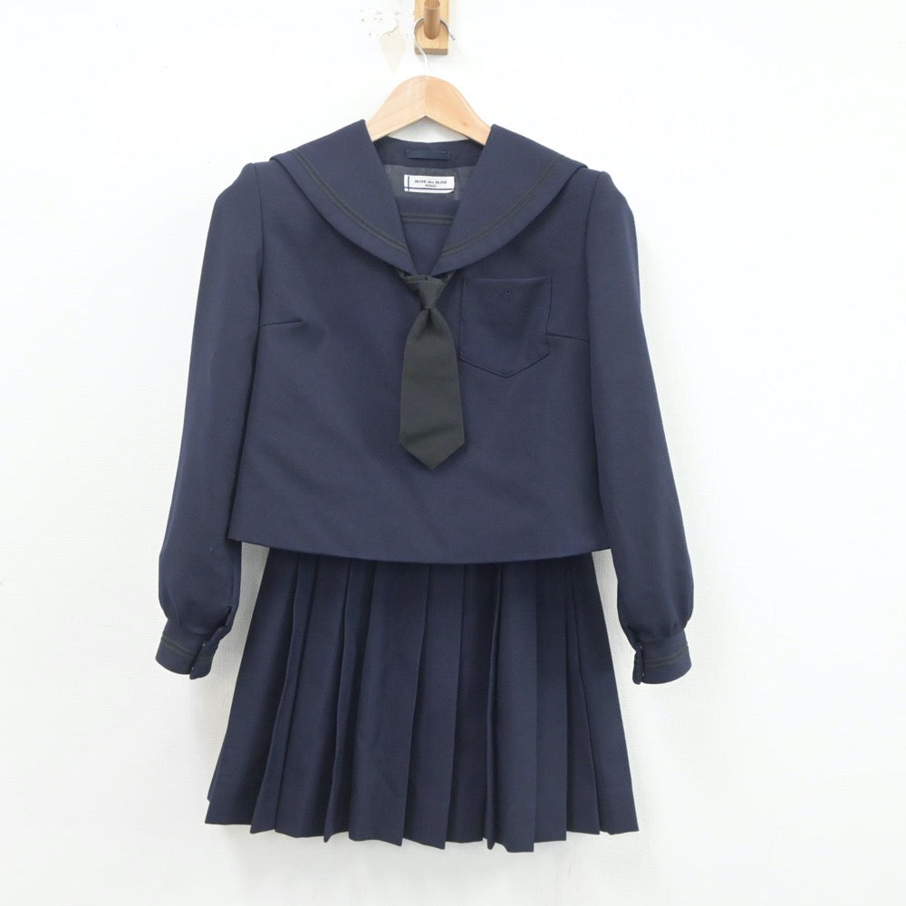 中古制服】北海道 室蘭栄高等学校 女子制服 3点（セーラー服・スカート）sf020523【リサイクル学生服】 | 中古制服通販パレイド