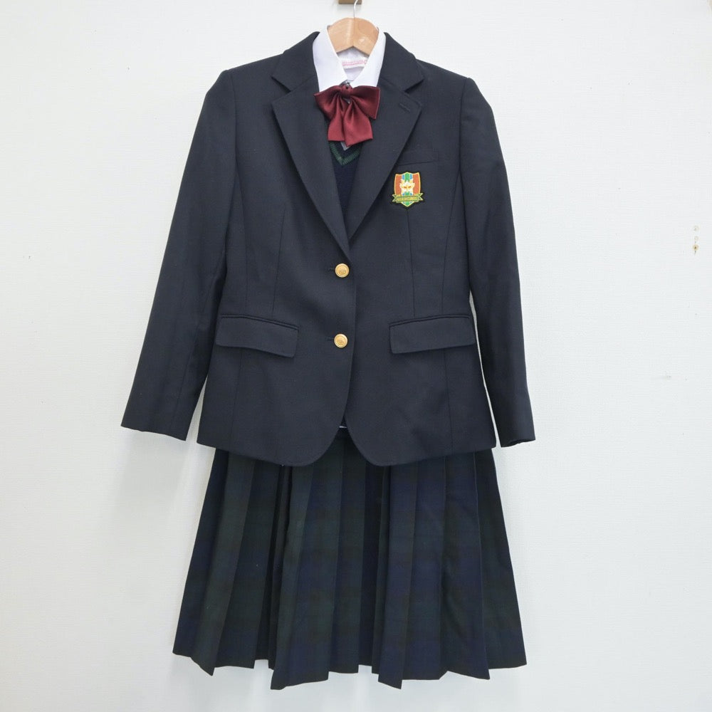 中古制服】長崎県 東彼杵中学校 女子制服 5点（ブレザー・シャツ・スカート・ニットベスト）sf020549【リサイクル学生服】 | 中古制服通販パレイド