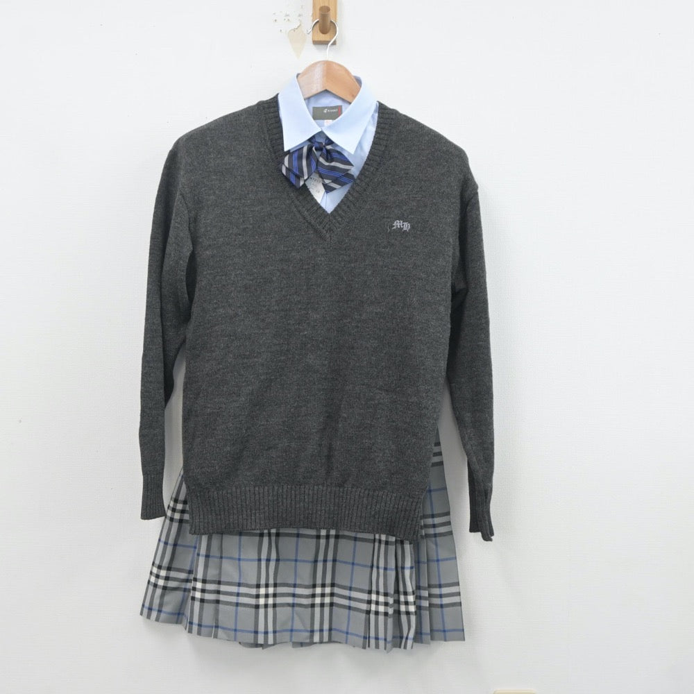 中古制服】埼玉県 松栄学園高等学校 女子制服 4点（ニット・シャツ・スカート）sf020608【リサイクル学生服】 | 中古制服通販パレイド