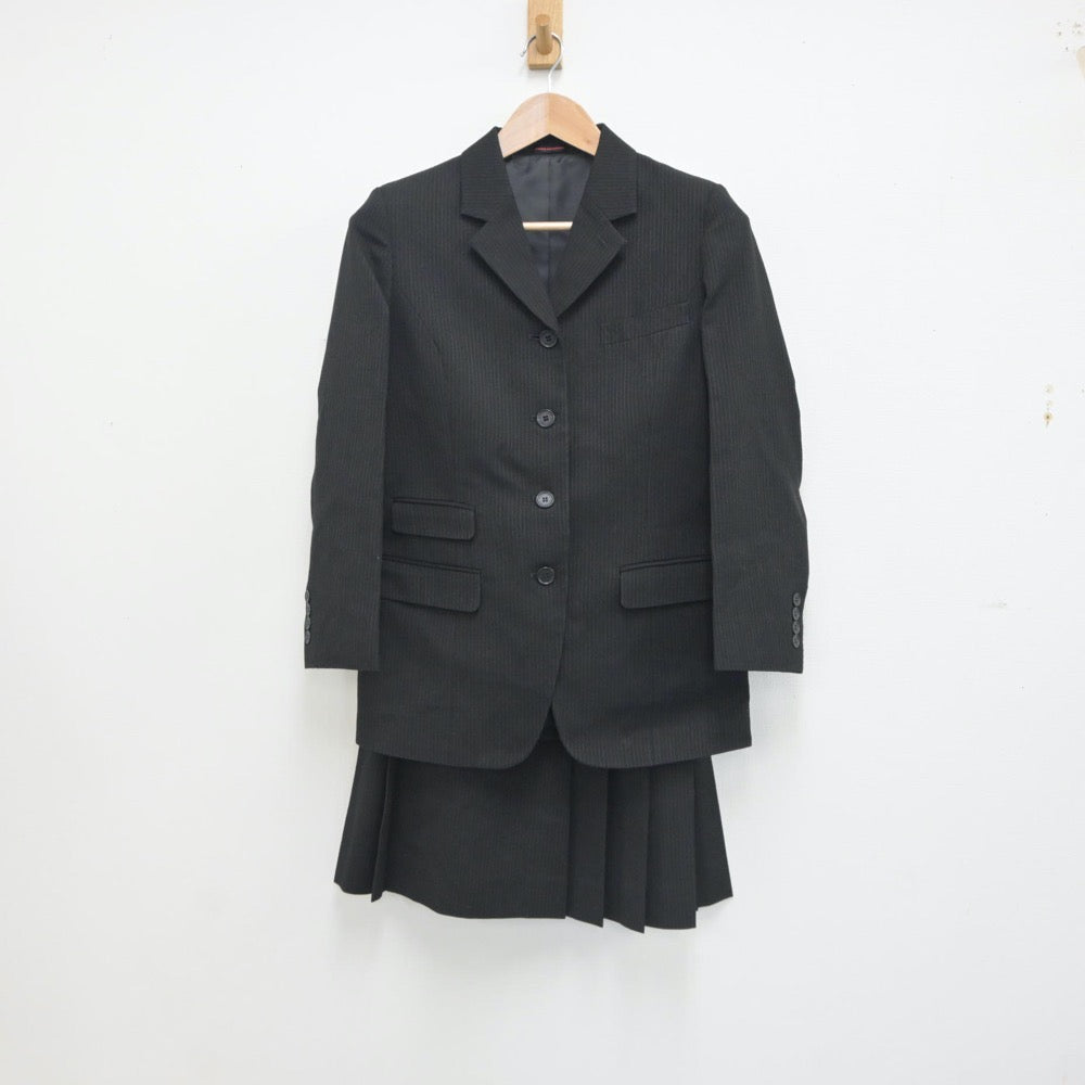 【中古】東京都 文化学園大学杉並高等学校 女子制服 3点（ブレザー・ベスト・スカート）sf020917