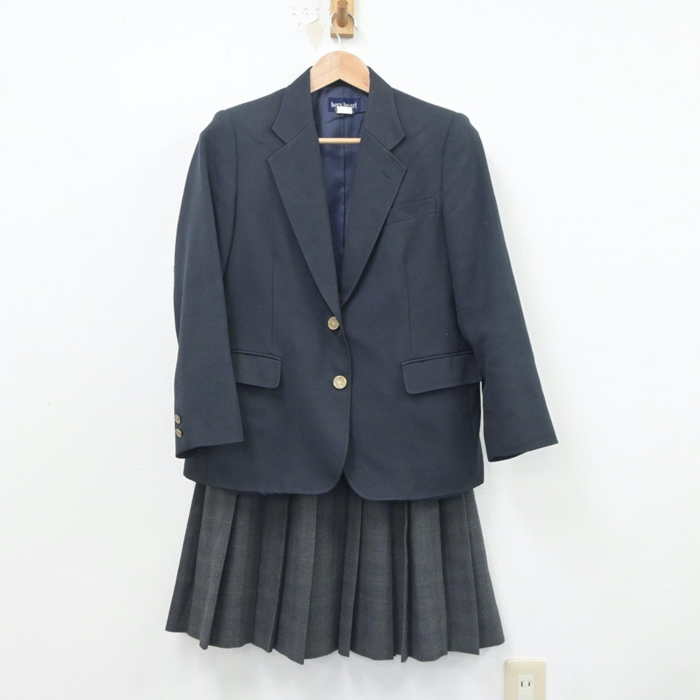 中古制服】兵庫県 明石西高等学校 女子制服 3点（ブレザー・ニット・スカート）sf021071【リサイクル学生服】 | 中古制服通販パレイド