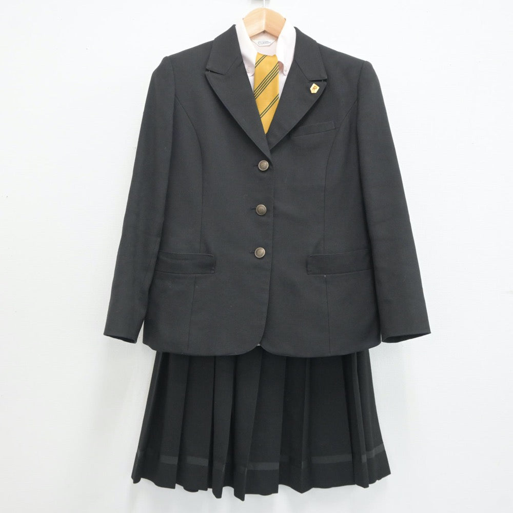 中古制服】大阪府 初芝立命館高等学校 女子制服 5点（ブレザー・シャツ