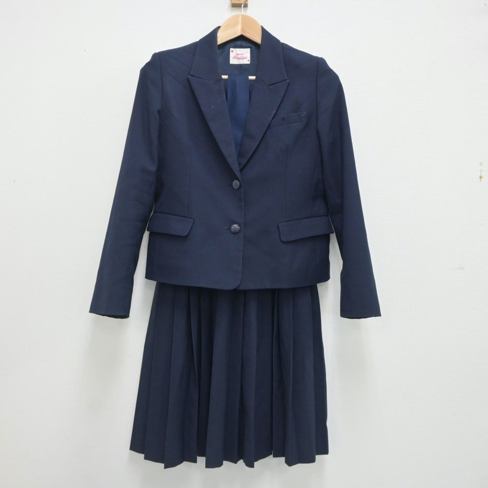 【中古】千葉県 千葉県立匝瑳高等学校 女子制服 4点（ブレザー・ベスト・スカート）sf021267