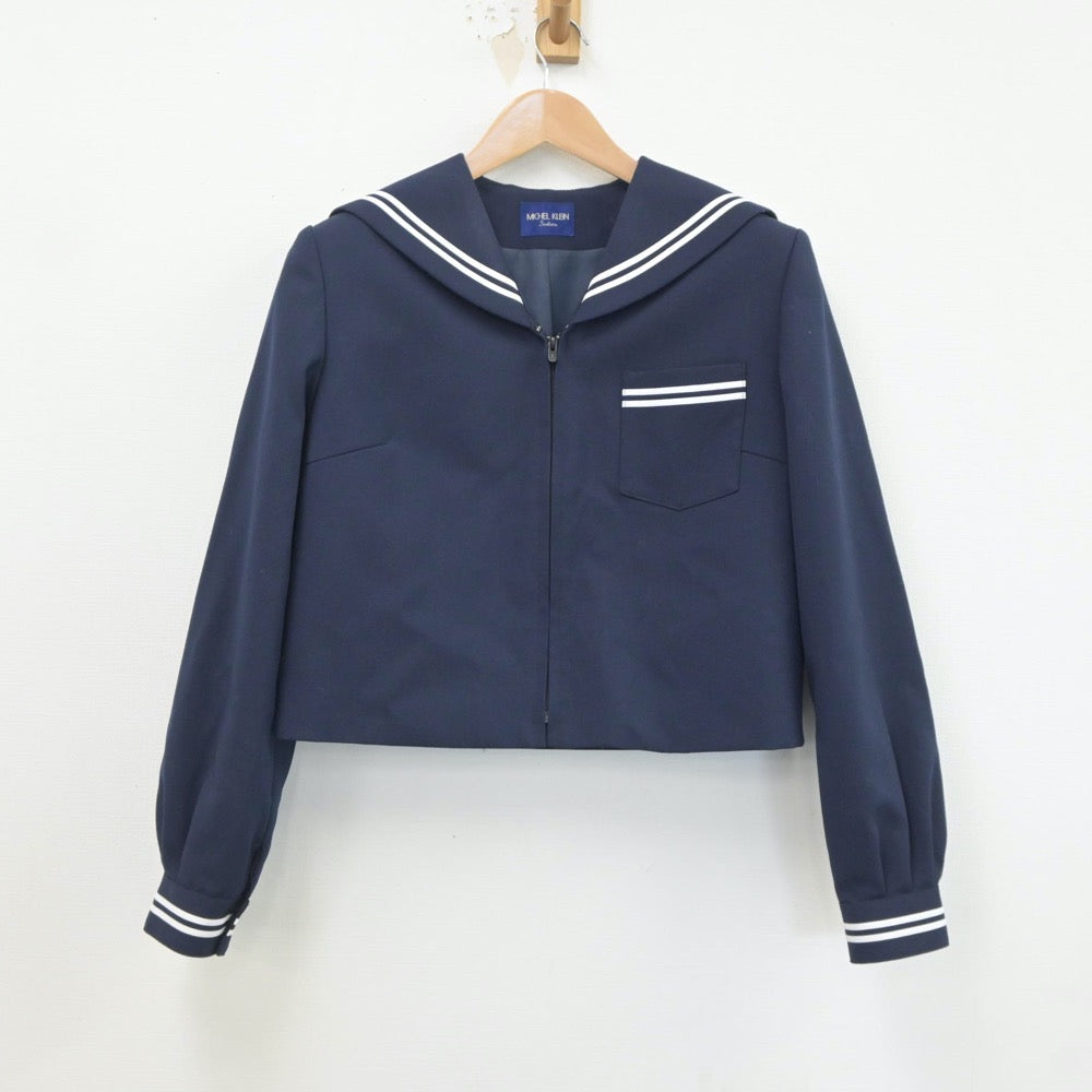 中古制服】青森県 藤崎中学校 女子制服 1点（セーラー服