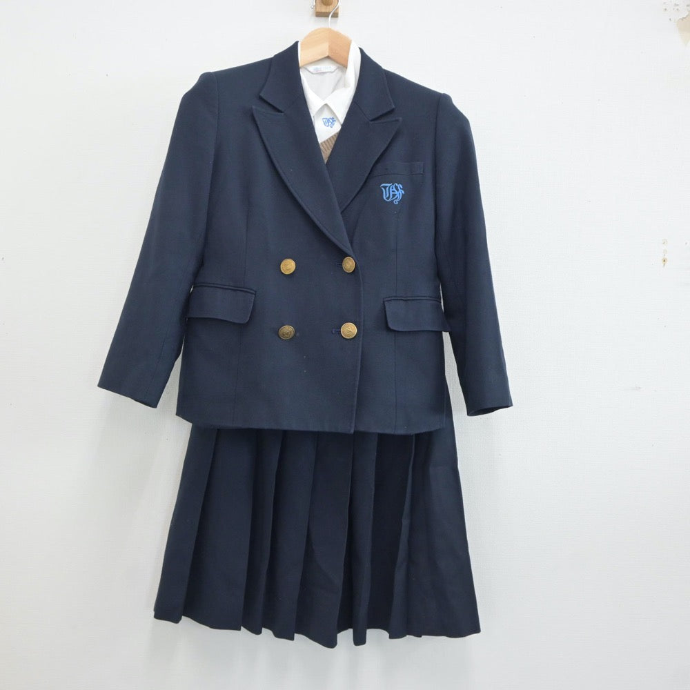 中古制服】兵庫県 神戸常盤女子高等学校 女子制服 4点（ブレザー・ニット・シャツ・スカート）sf021523【リサイクル学生服】 | 中古制服 通販パレイド