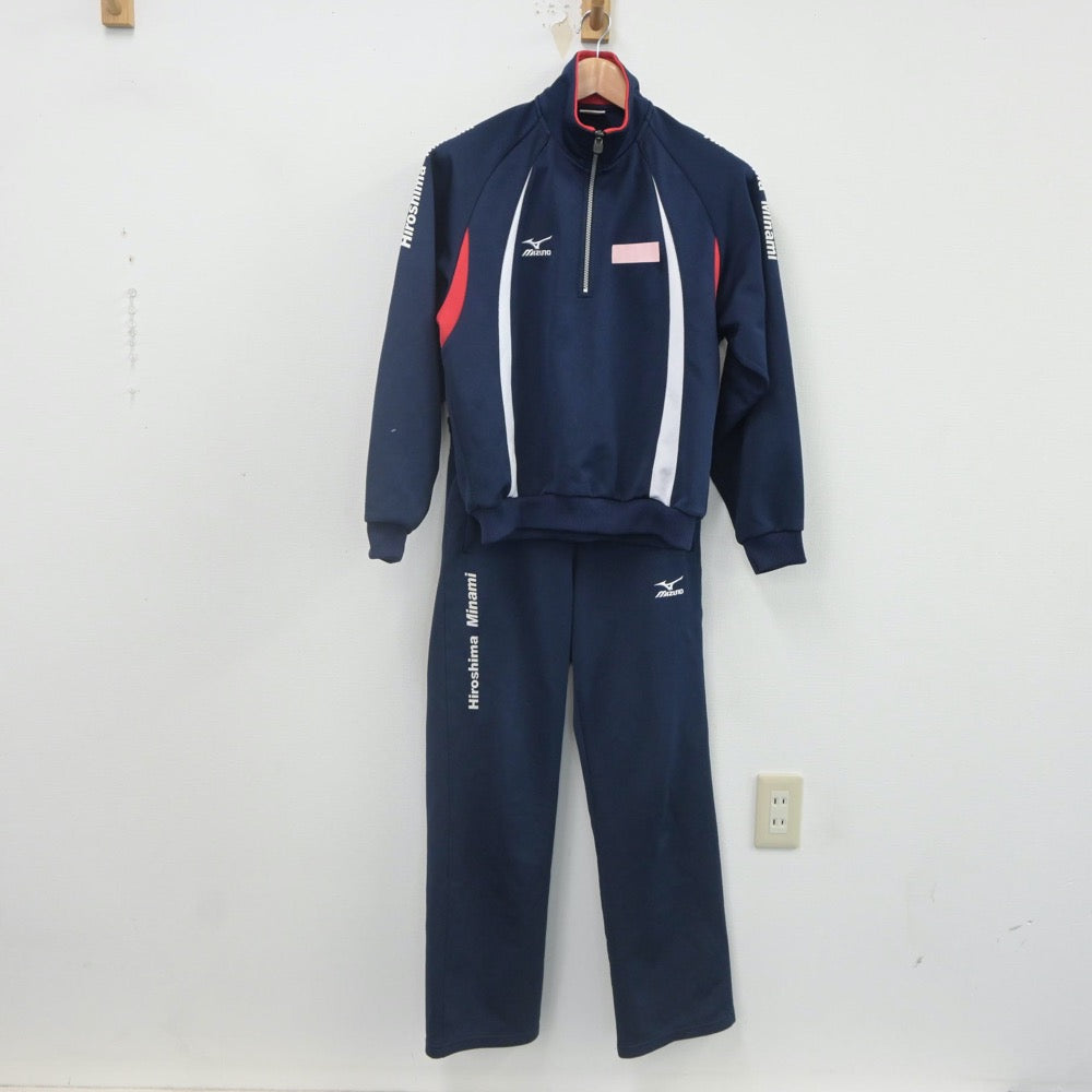 中古制服】広島県 広島皆実高等学校 女子制服 2点(ジャージ 上 中古制服】広島県 広島皆実高等学校 女子制服 2点(ジャージ 上
