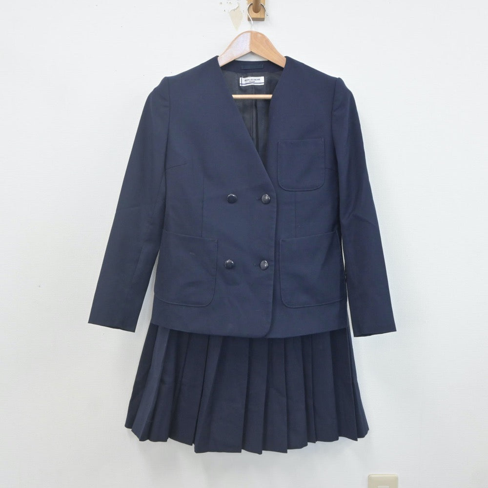 【中古】埼玉県 さいたま市立本太中学校 女子制服 3点（ブレザー・ベスト・スカート）sf021782