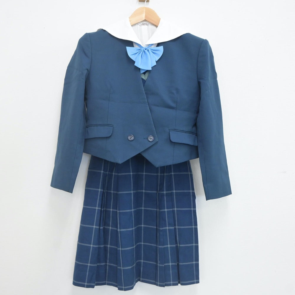 中古制服】富山県 富山南高等学校 女子制服 5点（ブレザー・ニット・シャツ・スカート）sf021900【リサイクル学生服】 | 中古制服通販パレイド