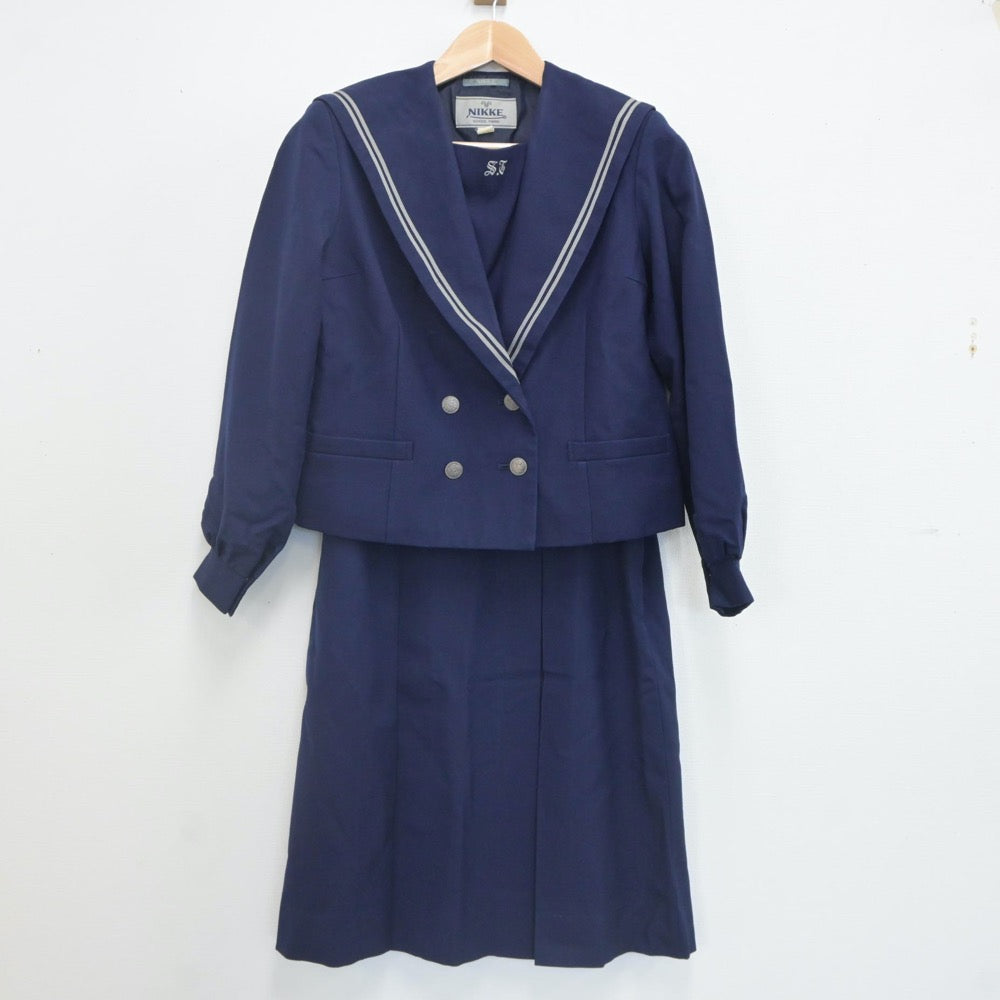 中古制服】兵庫県 須磨友が丘高等学校 女子制服 3点（セーラー服・スカート）sf022108【リサイクル学生服】 | 中古制服通販パレイド