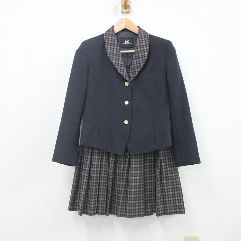 中古制服】大阪府 生野高等学校 女子制服 2点（ブレザー・スカート