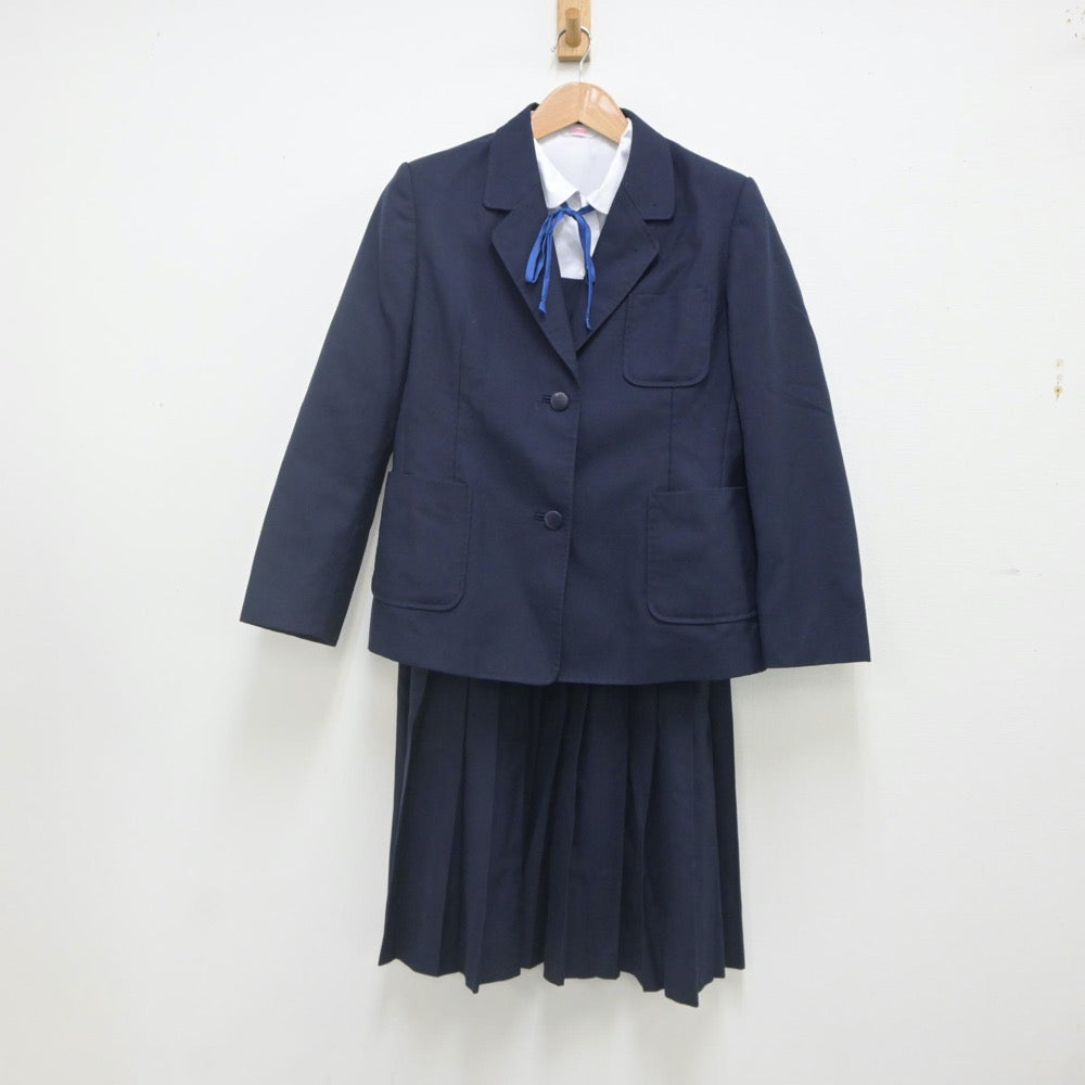 中古制服】千葉県 千葉市立都賀中学校 女子制服 5点（ブレザー・ベスト・シャツ・スカート）sf022459【リサイクル学生服】 | 中古制服通販パレイド