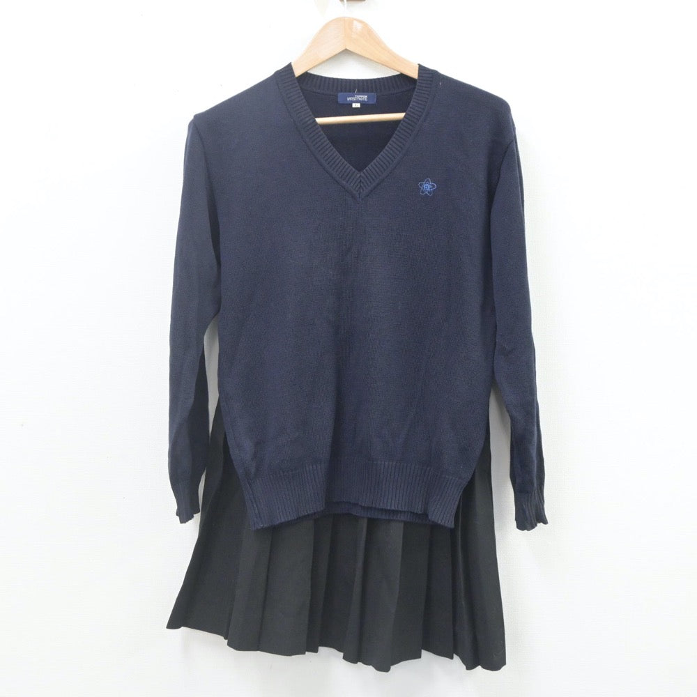 中古制服】千葉県 成東高等学校 女子制服 3点（ニット・スカート）sf022565【リサイクル学生服】 | 中古制服通販パレイド