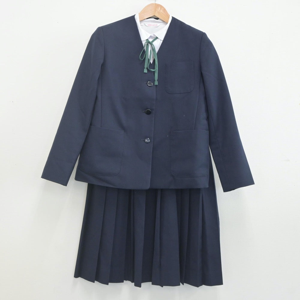 中古制服】千葉県 習志野第二中学校 女子制服 5点（ブレザー・ベスト・シャツ・スカート）sf023037【リサイクル学生服】 | 中古制服通販パレイド