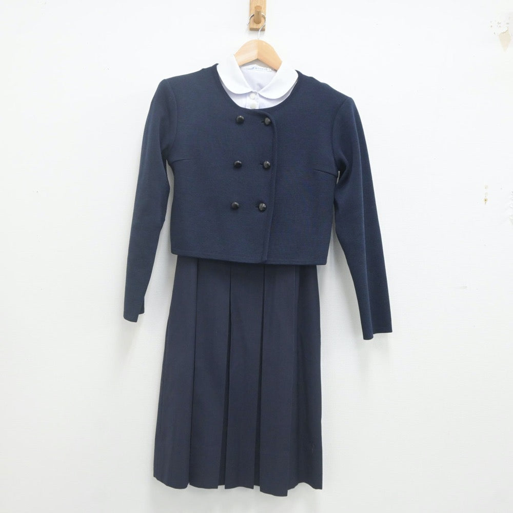 中古制服】福岡県 福岡雙葉高等学校 女子制服 3点（ブレザー・シャツ・ジャンパースカート）sf023171【リサイクル学生服】 | 中古制服通販パレイド