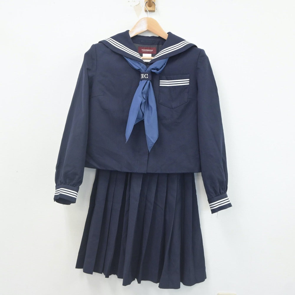 中古制服】青森県 八戸商業高等学校 女子制服 3点（セーラー服・スカート）sf023387【リサイクル学生服】 | 中古制服通販パレイド