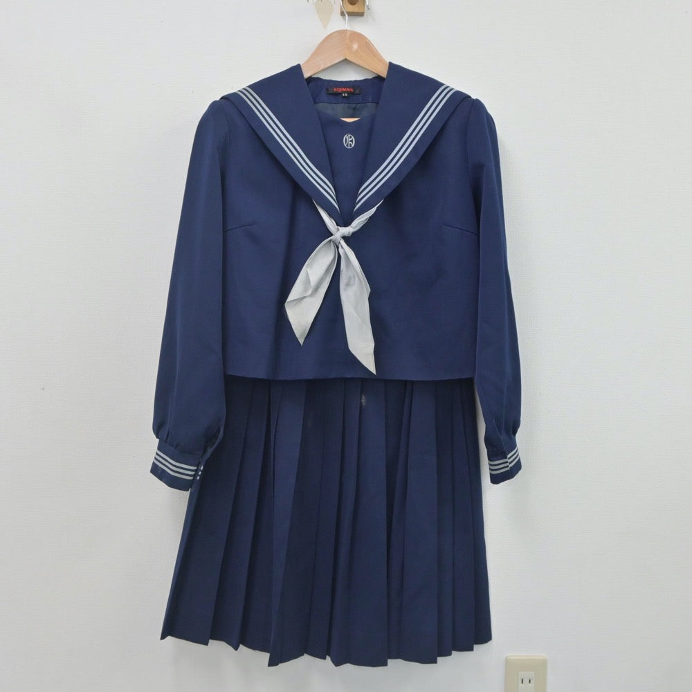 中古制服】高知県 岡豊高等学校 女子制服 3点（セーラー服・スカート）sf023398【リサイクル学生服】 | 中古制服通販パレイド