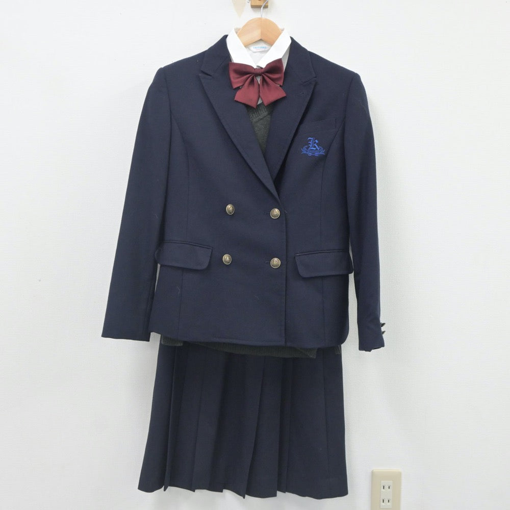 中古制服】大阪府 関西大学第一中学校・高等学校 女子制服 5点（ブレザー・シャツ・ニット・スカート）sf023503【リサイクル学生服】 | 中古制服 通販パレイド