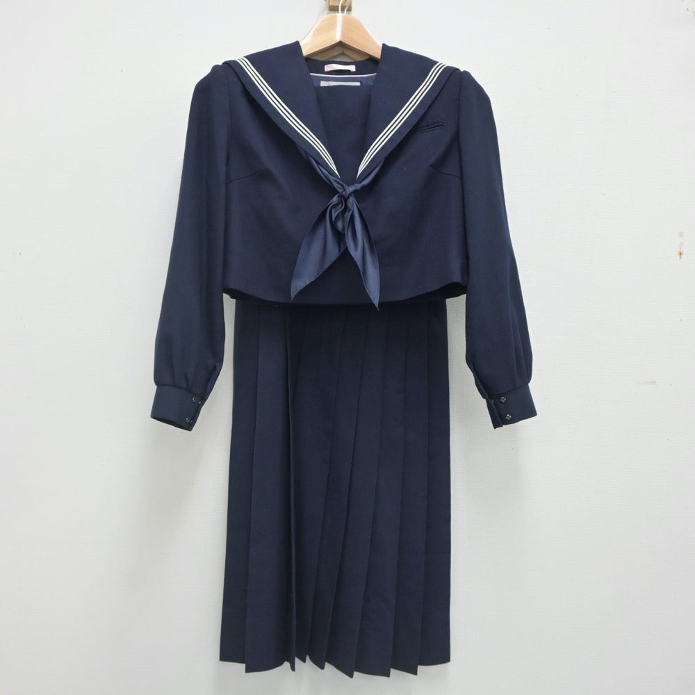 中古制服】福岡県 高取中学校 女子制服 3点（セーラー服・ジャンパースカート）sf023530【リサイクル学生服】 | 中古制服通販パレイド