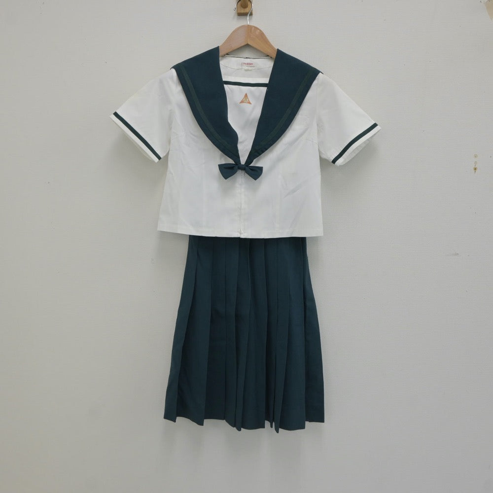 【中古】千葉県 千葉県立成田国際高等学校 女子制服 3点（セーラー服・スカート）sf023786