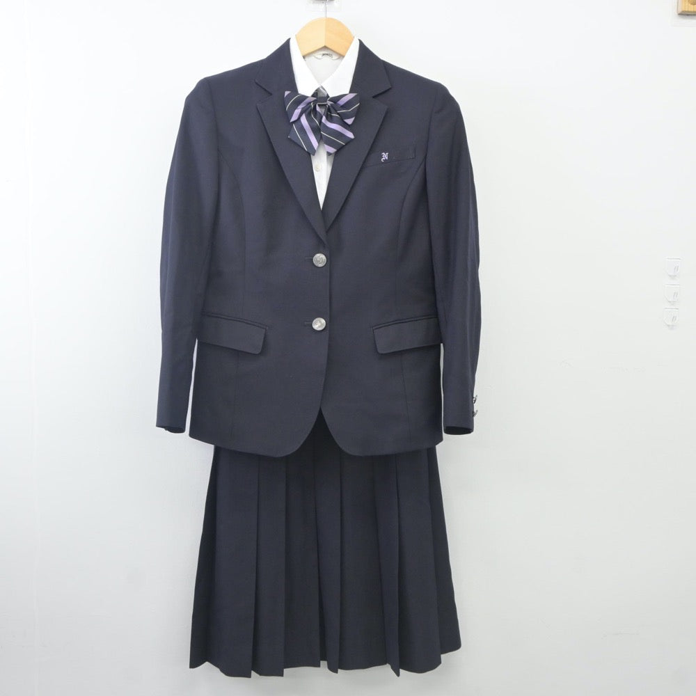 【中古】岐阜県 多治見西高等学校 女子制服 4点（ブレザー・シャツ・スカート）sf023825