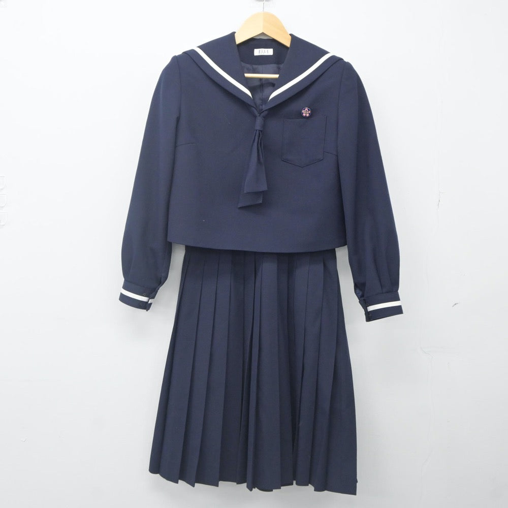 中古制服】岩手県 花巻中学校 女子制服 3点（セーラー服・スカート）sf023868【リサイクル学生服】 | 中古制服通販パレイド