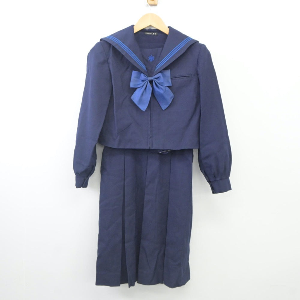 中古制服】福岡県 香住ケ丘高等学校 女子制服 3点（セーラー服