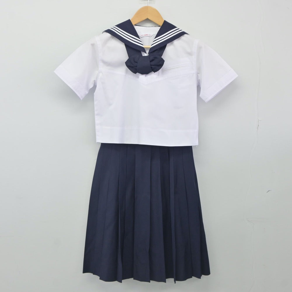 中古制服】東京都 大妻高等学校 女子制服 3点（セーラー服