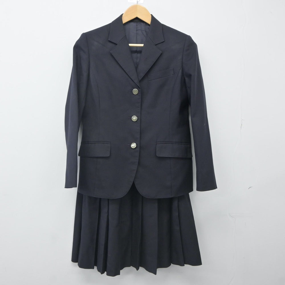 【中古】埼玉県 春日部東高等学校 女子制服 3点（ブレザー・ニット・スカート）sf024271