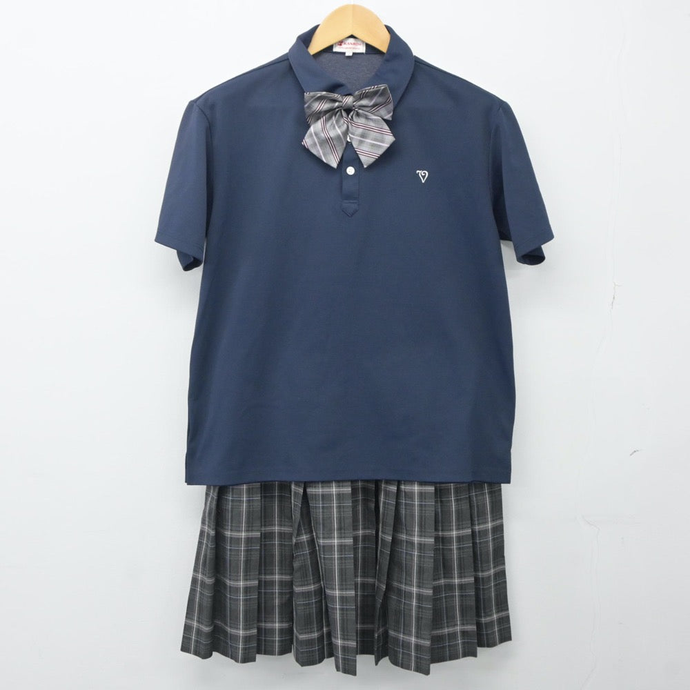 中古制服】東京都 第五商業高等学校 女子制服 4点（シャツ・スカート）sf024333【リサイクル学生服】 | 中古制服通販パレイド