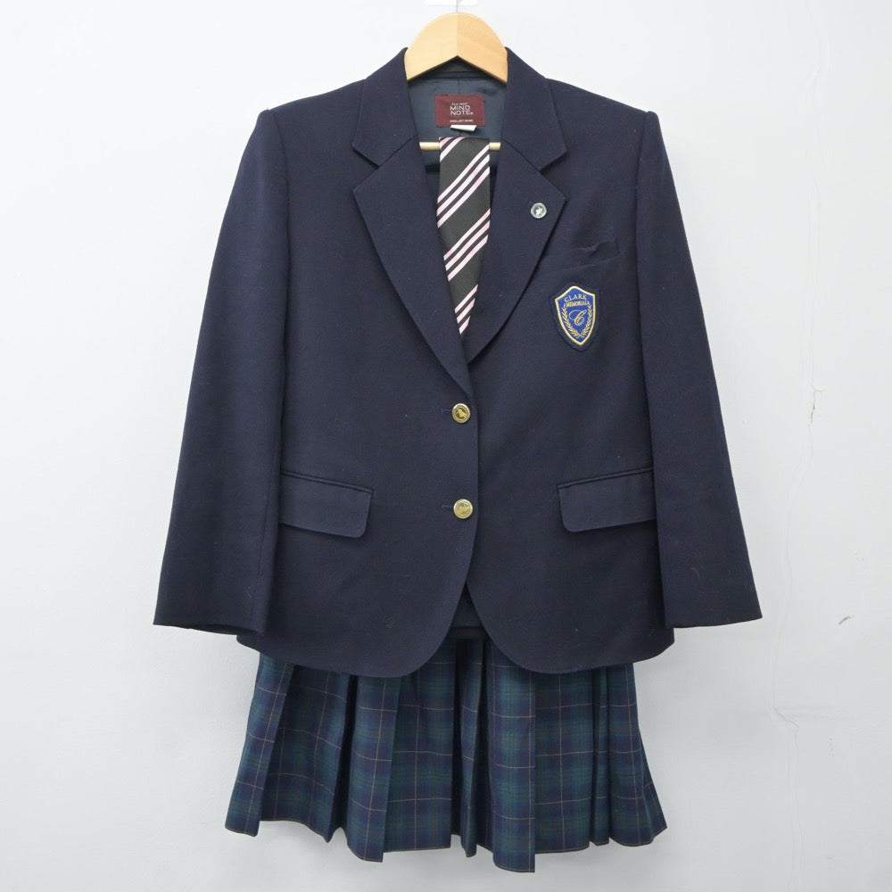 中古制服】兵庫県 クラーク記念国際高等学校 女子制服 5点（ブレザー