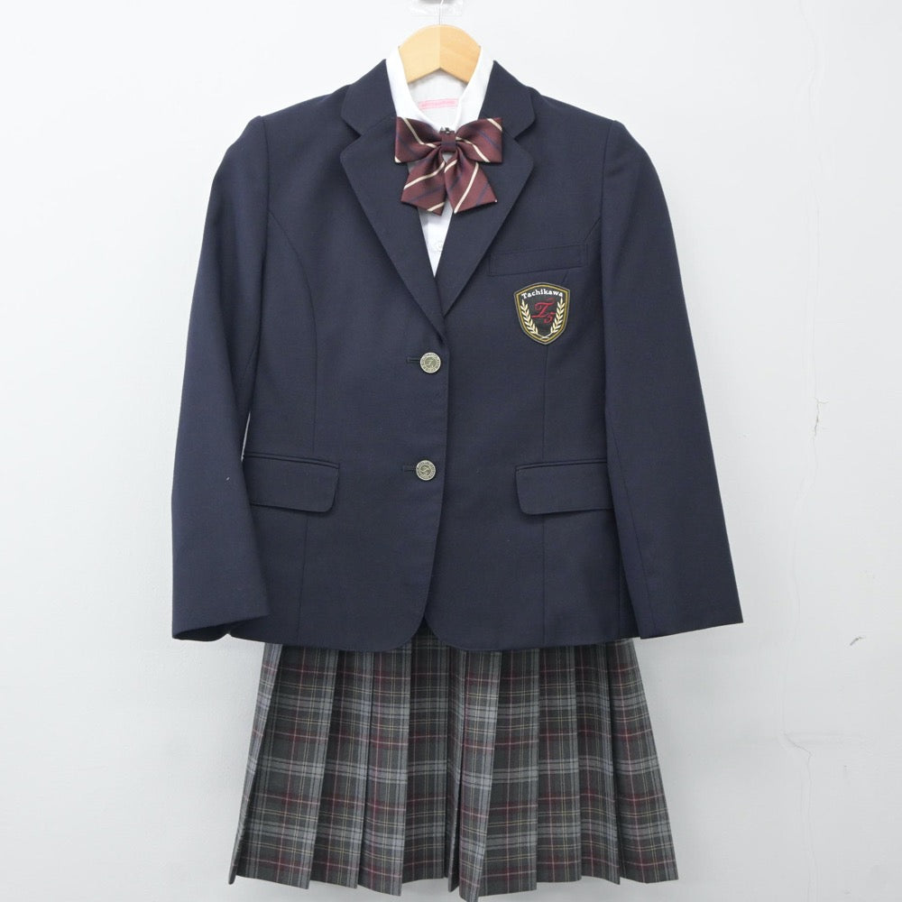 中古制服】東京都 立川第五中学校 女子制服 4点（ブレザー・シャツ・スカート）sf024397【リサイクル学生服】 | 中古制服通販パレイド