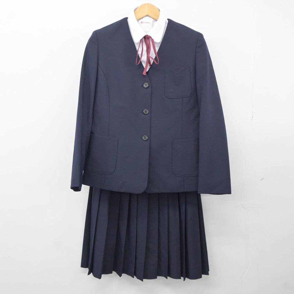 中古制服】北海道 帯広第一中学校 女子制服 5点（ブレザー・ベスト・シャツ・スカート）sf024645【リサイクル学生服】 | 中古制服通販パレイド