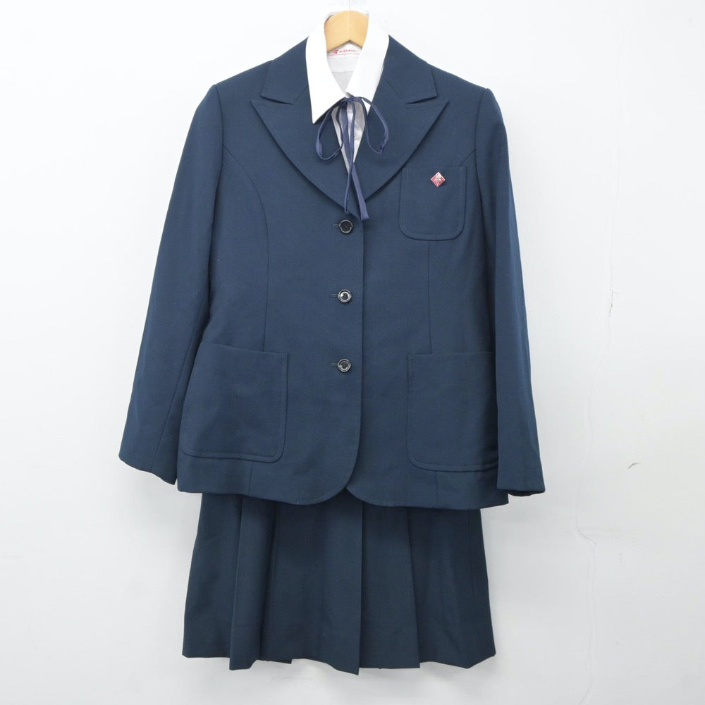 中古制服】北海道 帯広柏葉高等学校 女子制服 5点（ブレザー・ベスト・シャツ・スカート）sf024646【リサイクル学生服】 | 中古制服通販パレイド