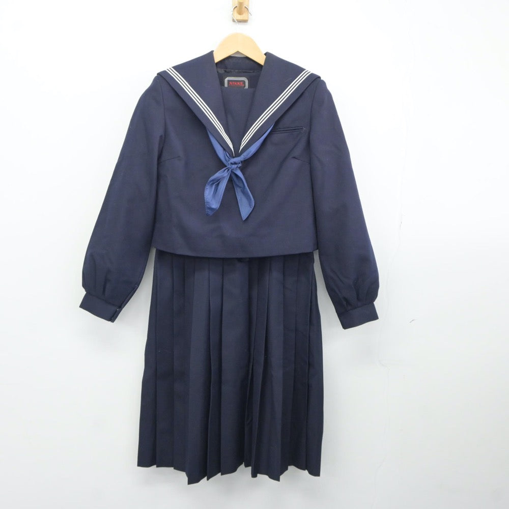 中古制服】福岡県 城西中学校/旧制服 女子制服 3点（セーラー服・ジャンパースカート）sf024668【リサイクル学生服】 | 中古制服通販パレイド