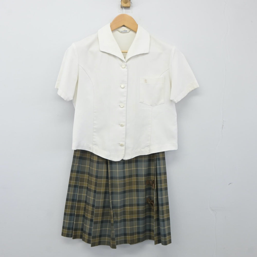 中古制服】長崎県 諫早東高等学校 女子制服 3点（シャツ・シャツ・スカート）sf024758【リサイクル学生服】 | 中古制服通販パレイド