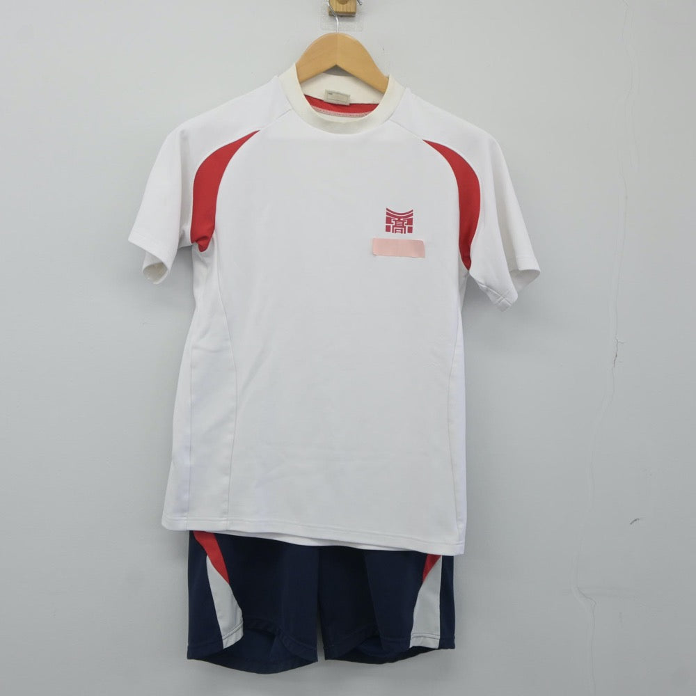 中古制服】静岡県 加藤学園高等学校 女子制服 2点（体操服 上