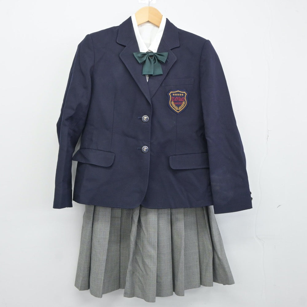 中古制服】神奈川県 桐光学園高等学校 女子制服 4点（ブレザー・シャツ