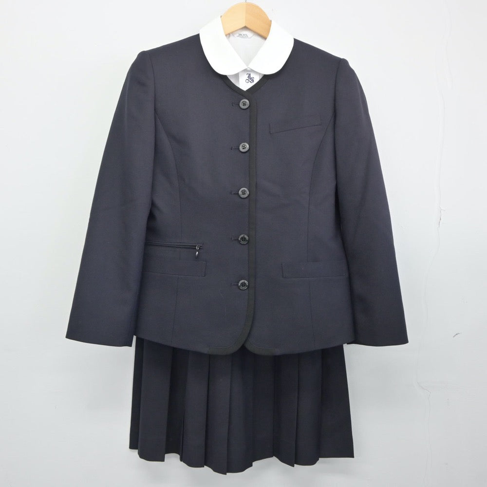 【中古】愛媛県 今治精華高等学校 女子制服 4点（ブレザー・シャツ・スカート）sf024896