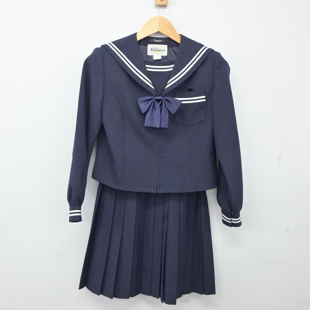 中古制服】岡山県 足守中学校 女子制服 3点（セーラー服・スカート）sf024907【リサイクル学生服】 | 中古制服通販パレイド