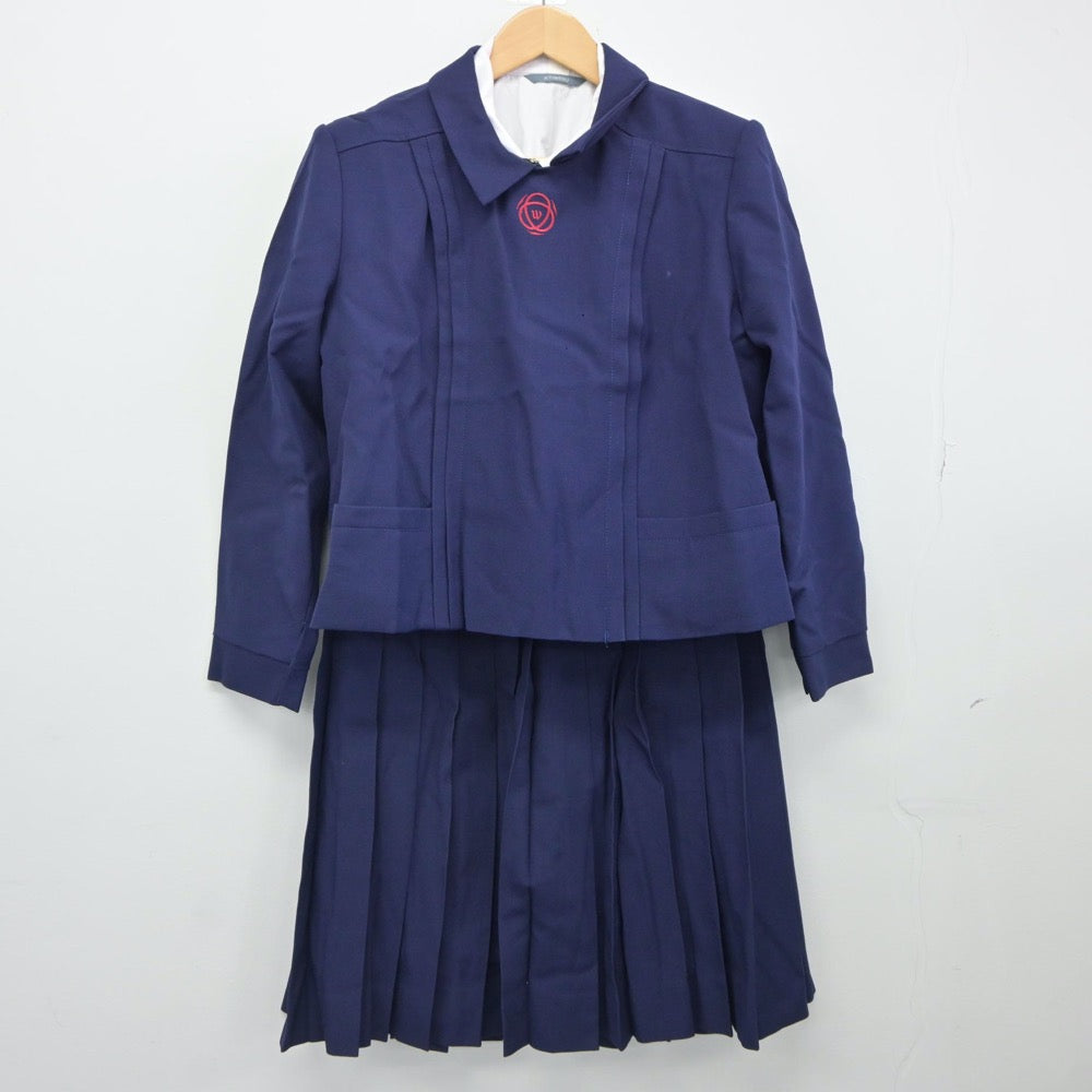 中古制服】奈良県 育英西中学校・高等学校 女子制服 3点