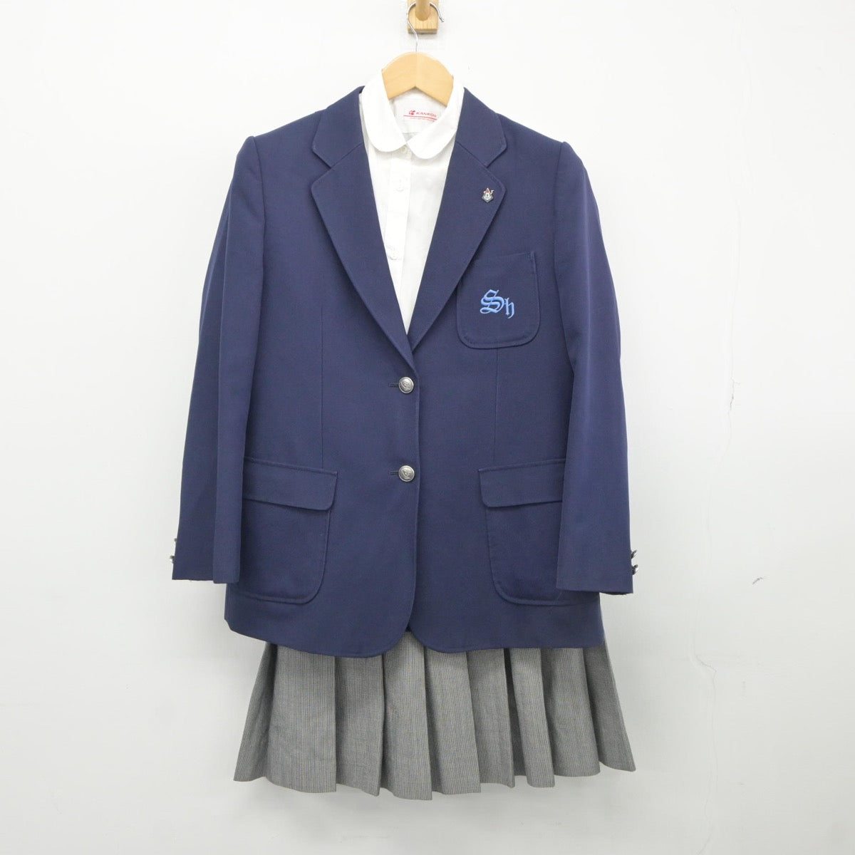 中古制服】千葉県 佐倉東中学校 女子制服 4点（ブレザー・シャツ・ベスト・スカート）sf025359【リサイクル学生服】 | 中古制服通販パレイド