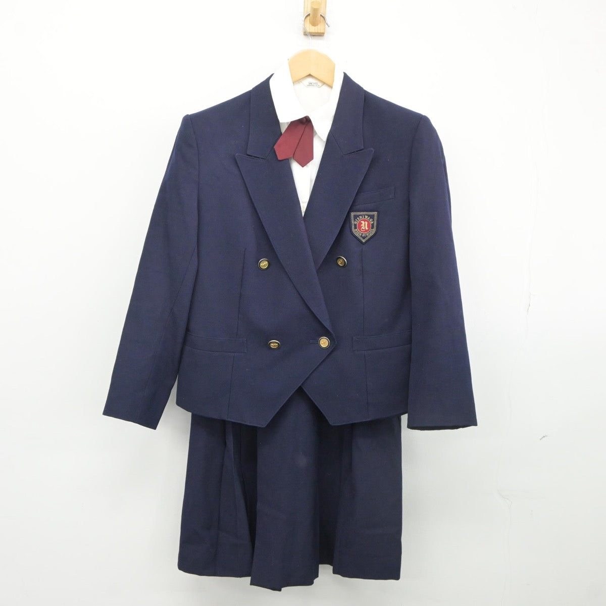 中古制服】岩手県 西和賀高等学校 女子制服 7点（ブレザー・ニット・シャツ・スカート）sf025373【リサイクル学生服】 | 中古制服通販パレイド