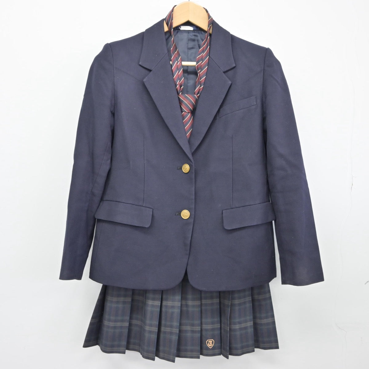 中古制服】東京都 豊島高等学校 女子制服 3点（ブレザー・スカート）sf025598【リサイクル学生服】 | 中古制服通販パレイド