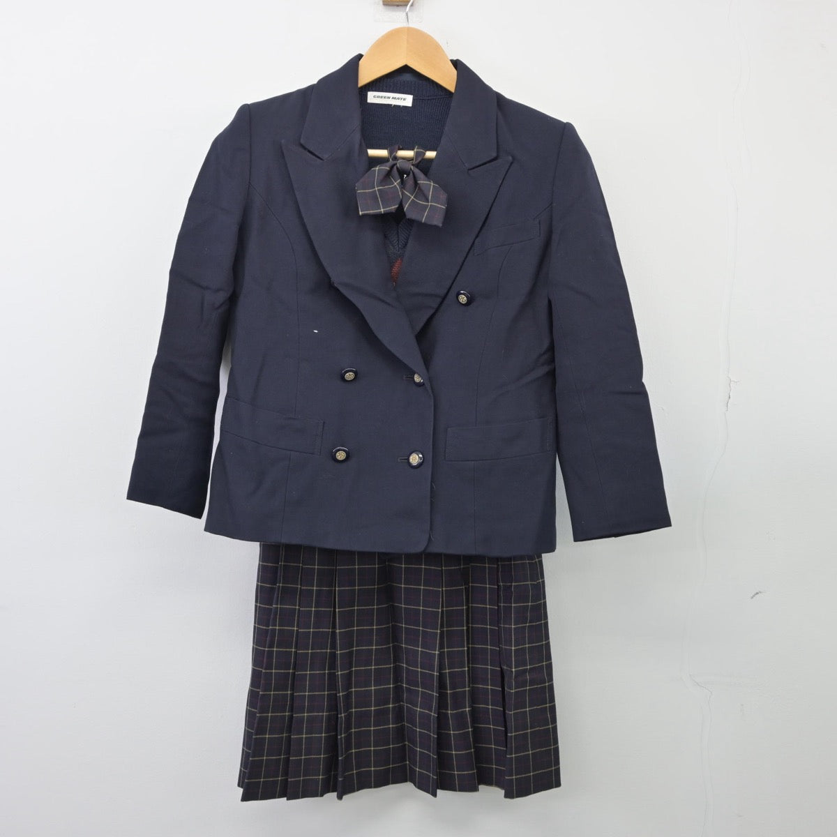 中古制服】東京都 桜丘女子中学校 女子制服 4点（ブレザー・ニット・スカート）sf025720【リサイクル学生服】 | 中古制服通販パレイド