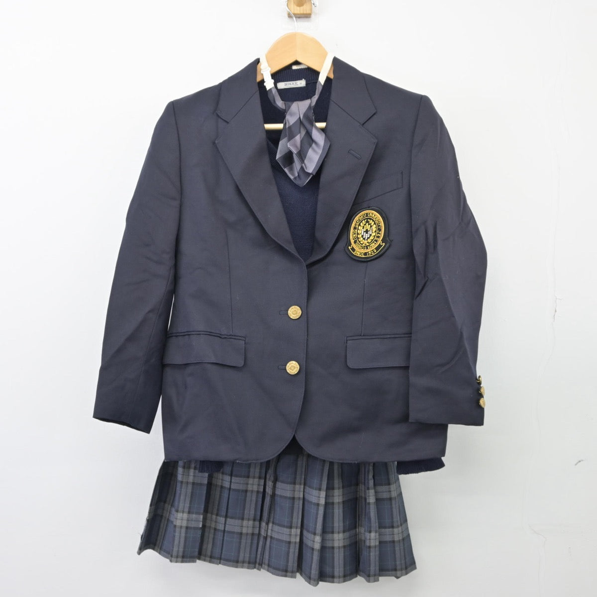 中古制服】東京都 東京成徳大学高等学校 女子制服 4点（ブレザー