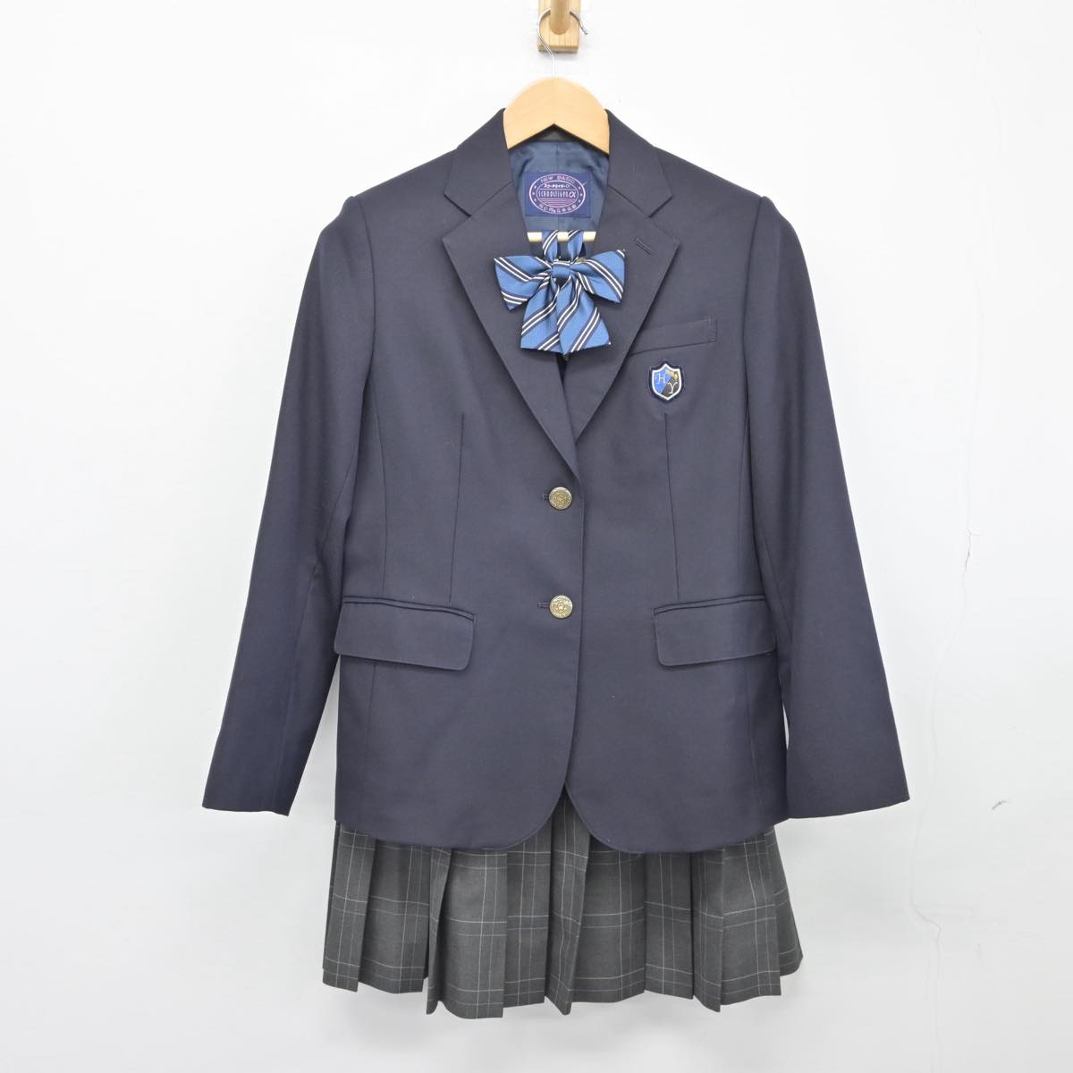 中古制服】東京都 東大和高等学校 女子制服 5点（ブレザー・スカート）sf025748【リサイクル学生服】 | 中古制服通販パレイド