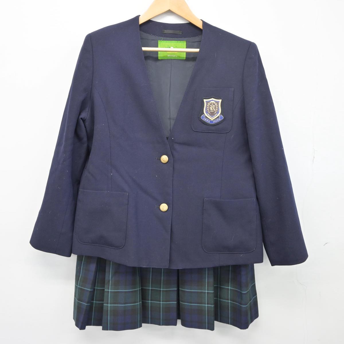 中古制服】埼玉県 山村国際高等学校 女子制服 3点（ブレザー・スカート