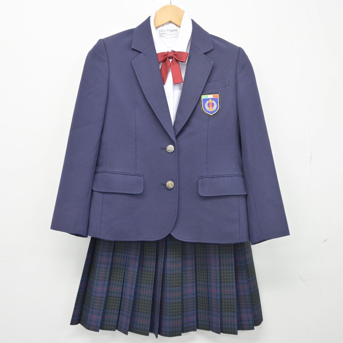 中古制服】沖縄県 球陽高等学校 女子制服 4点（ブレザー・シャツ・スカート）sf025902【リサイクル学生服】 | 中古制服通販パレイド