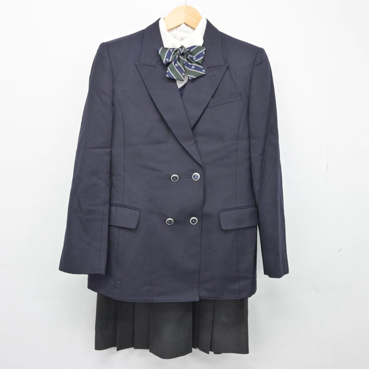 中古制服】大阪府 東海大学付属大阪仰星高等学校 女子制服 5点（ブレザー・シャツ・ニット・スカート）sf026134【リサイクル学生服】 | 中古制服 通販パレイド