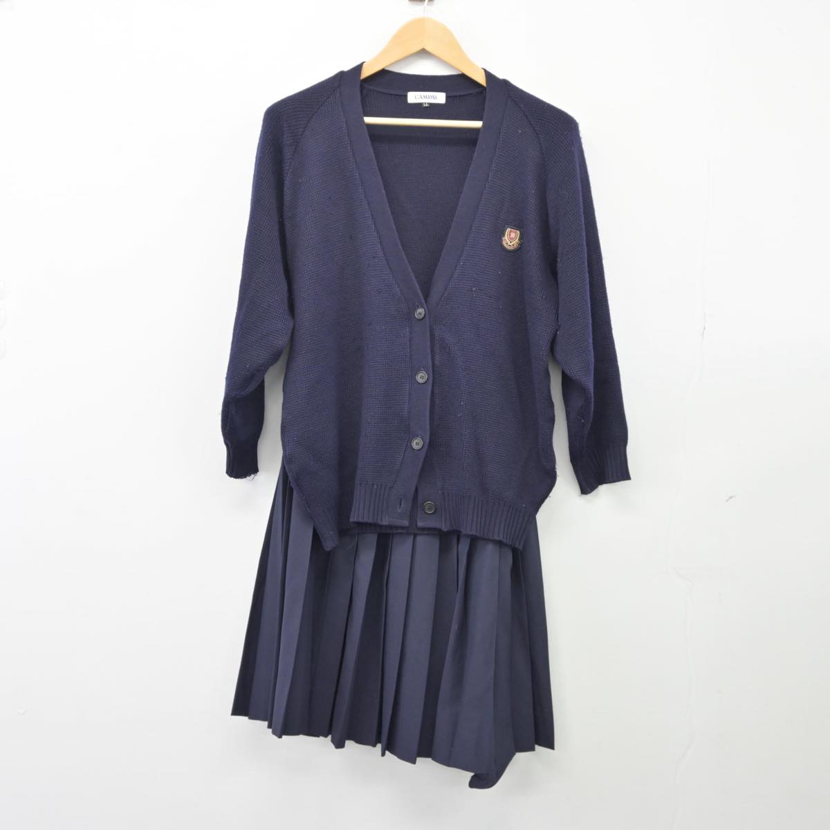 中古制服】兵庫県 姫路南高等学校 女子制服 2点（ニット